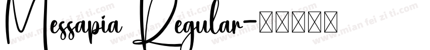 Messapia Regular字体转换